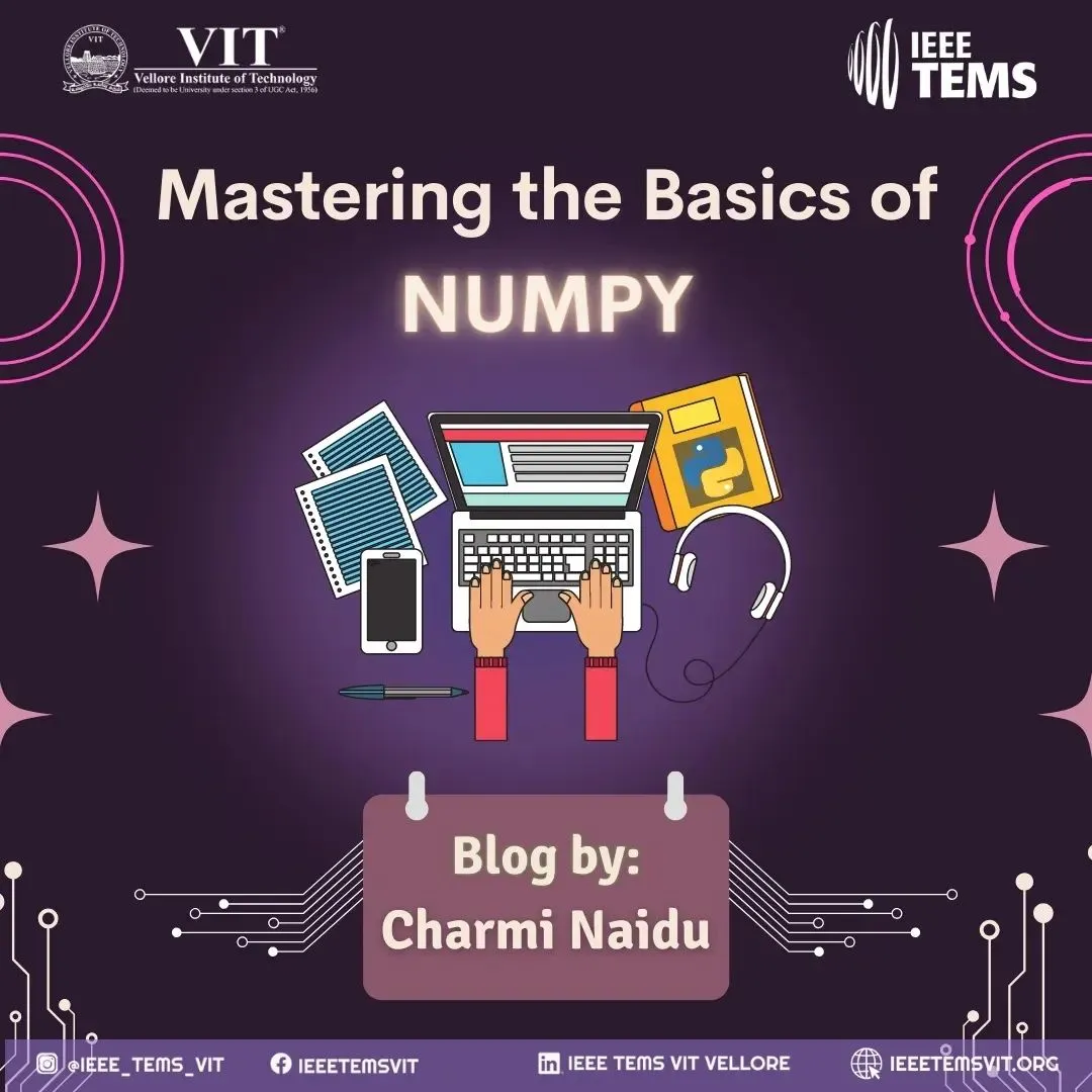 numpy IEEE TEMS VIT